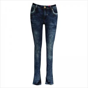 lavaggio acido high rise bootcut jeans WS1004